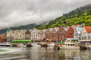 Reisen nach Bergen, Norwegen